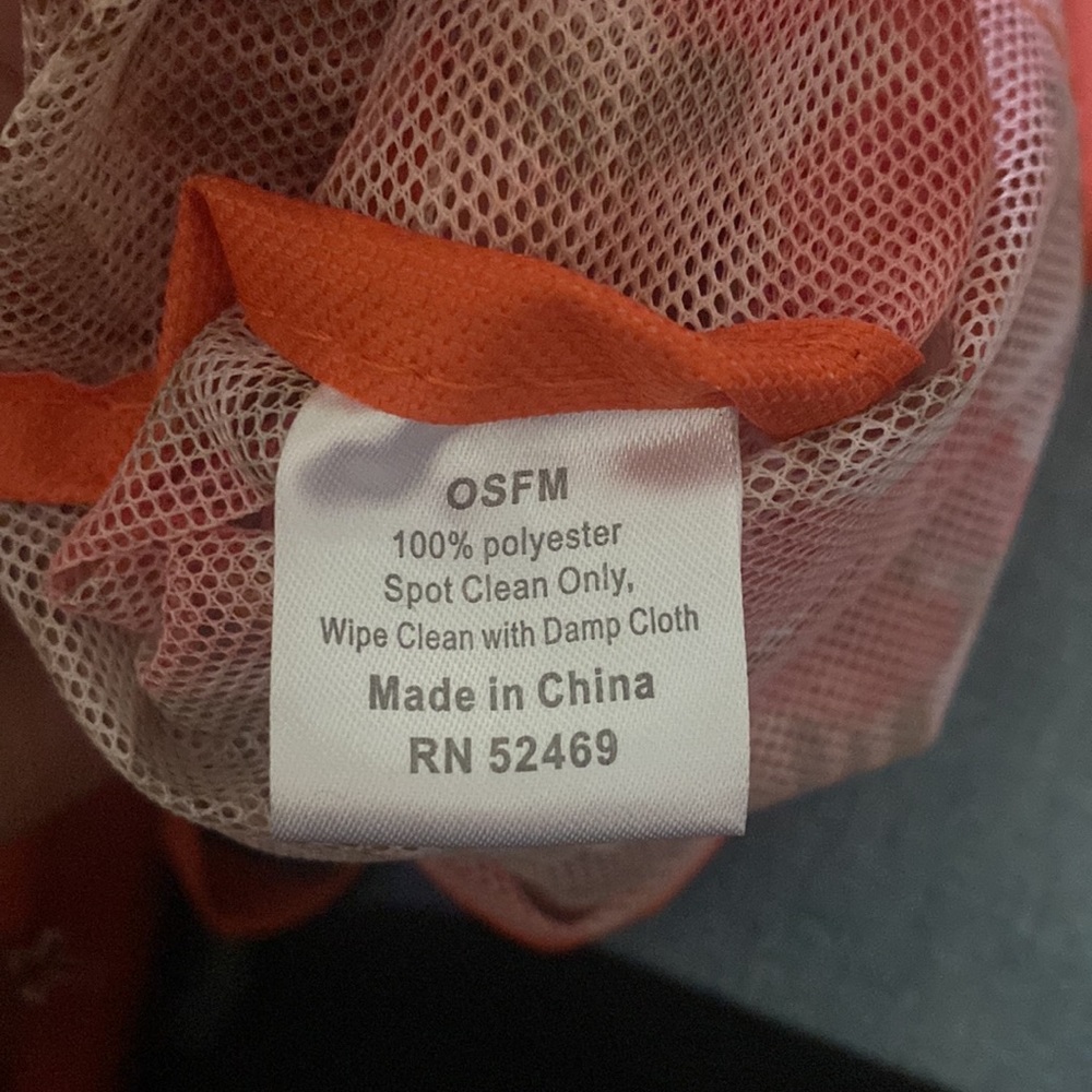 Beach Mesh Tote Bag Floral Print - Picture 4 of 4